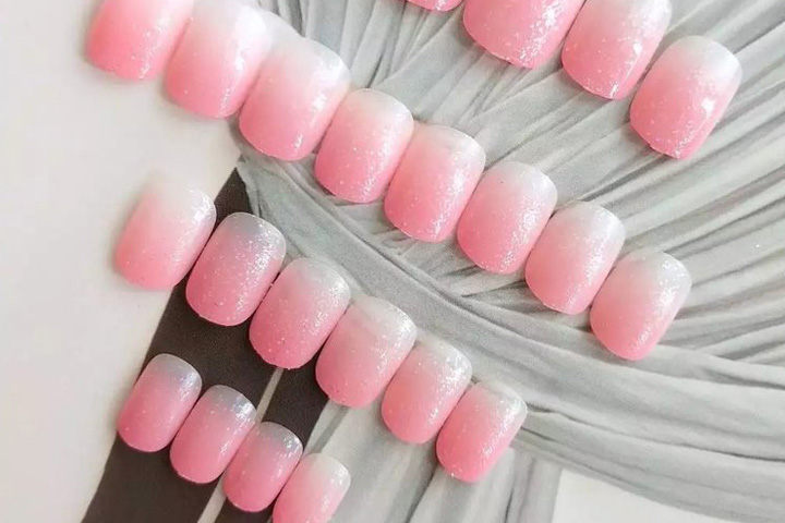 美甲片UV自動噴涂線 美妝在線噴涂機 指甲片高光亞光噴漆設備